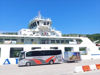 autobus na cestách, zahraniční doprava osob